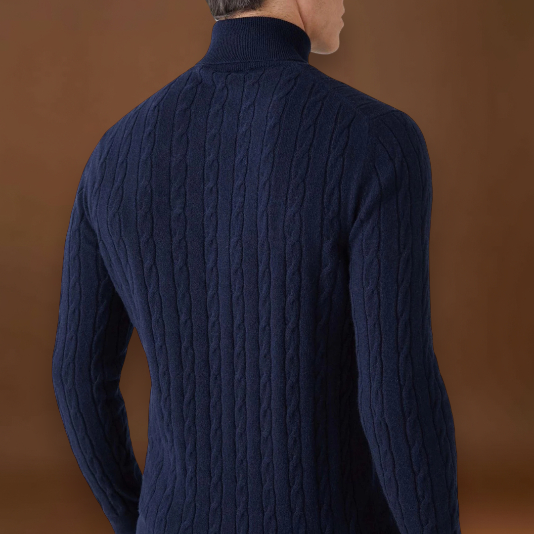 Sebastião | Suéter Malha Poliéster Conforto Extraordinário