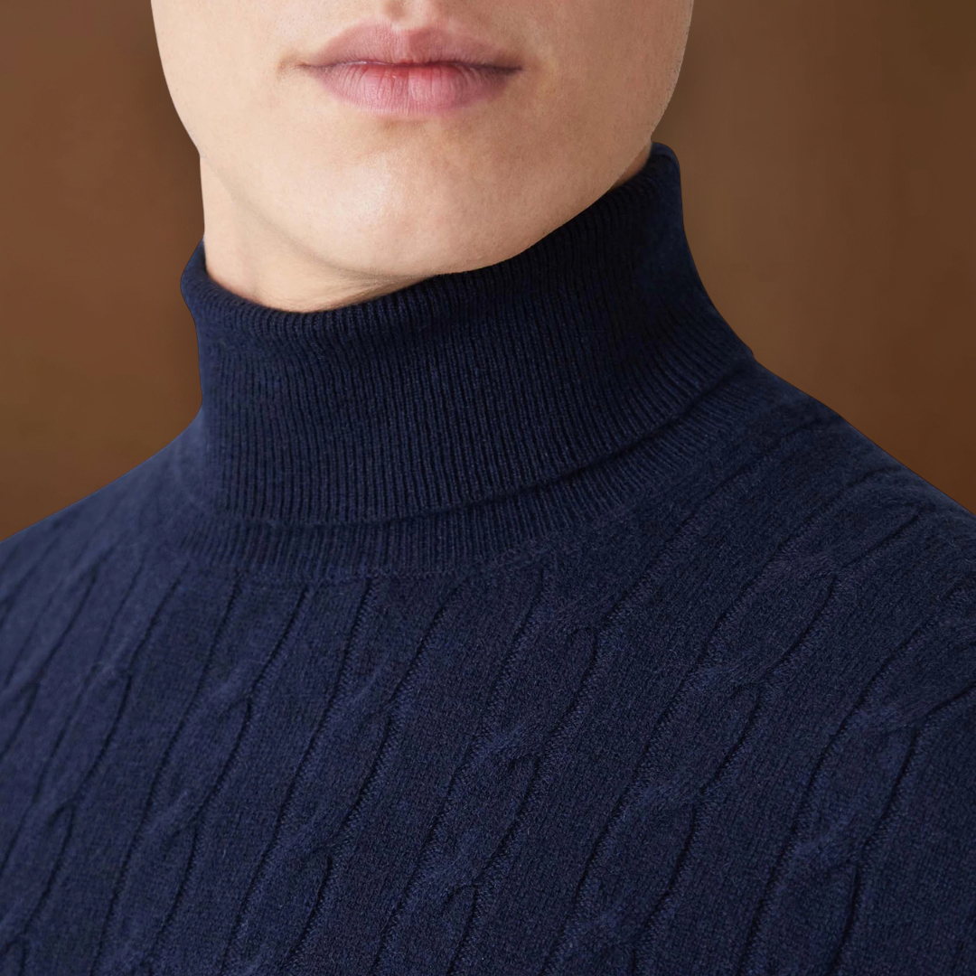 Sebastião | Suéter Malha Poliéster Conforto Extraordinário