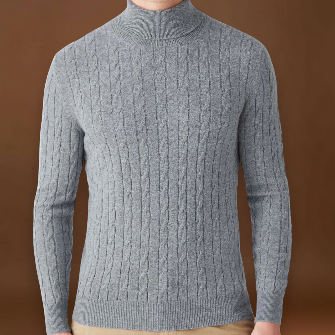 Sebastião | Suéter Malha Poliéster Conforto Extraordinário