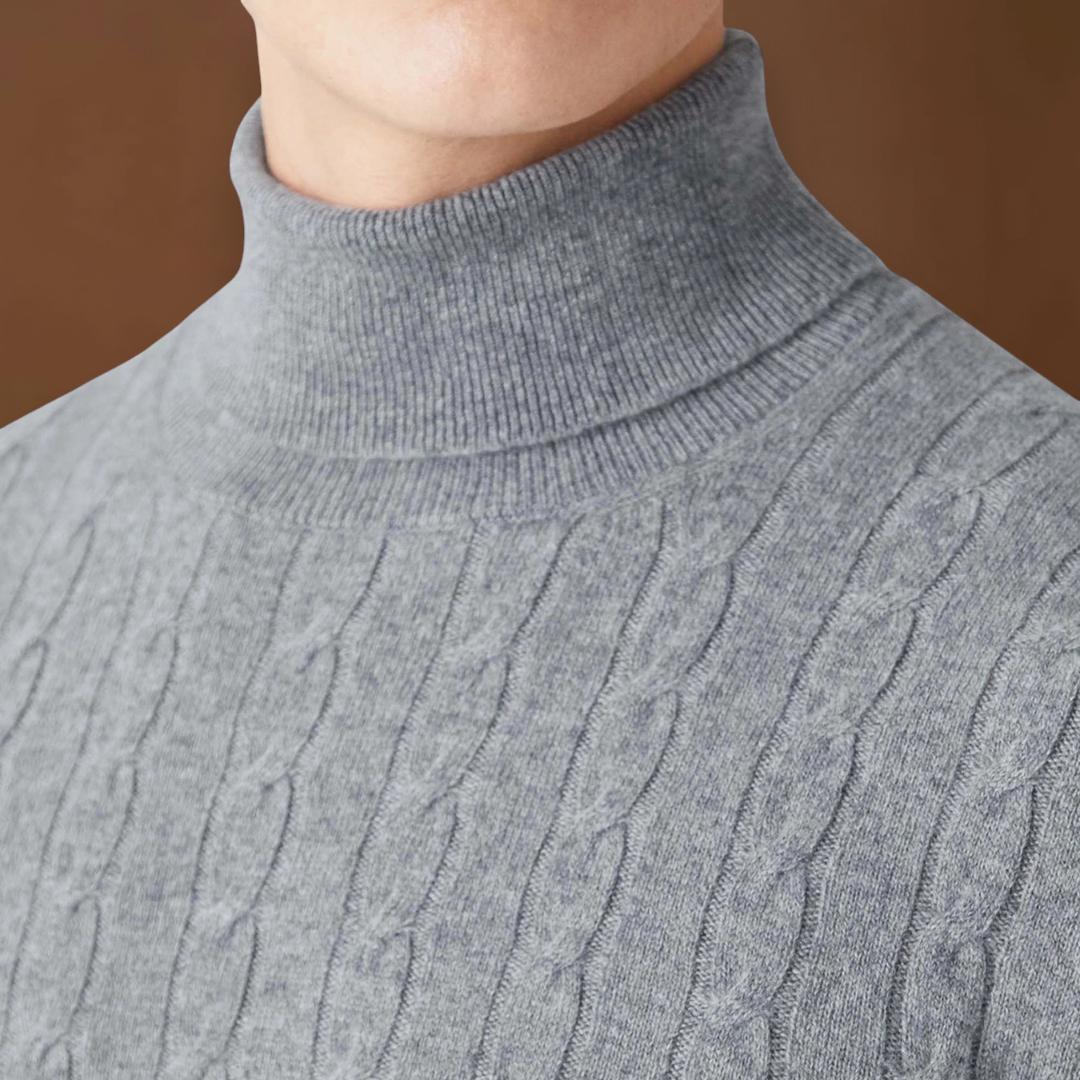 Sebastião | Suéter Malha Poliéster Conforto Extraordinário