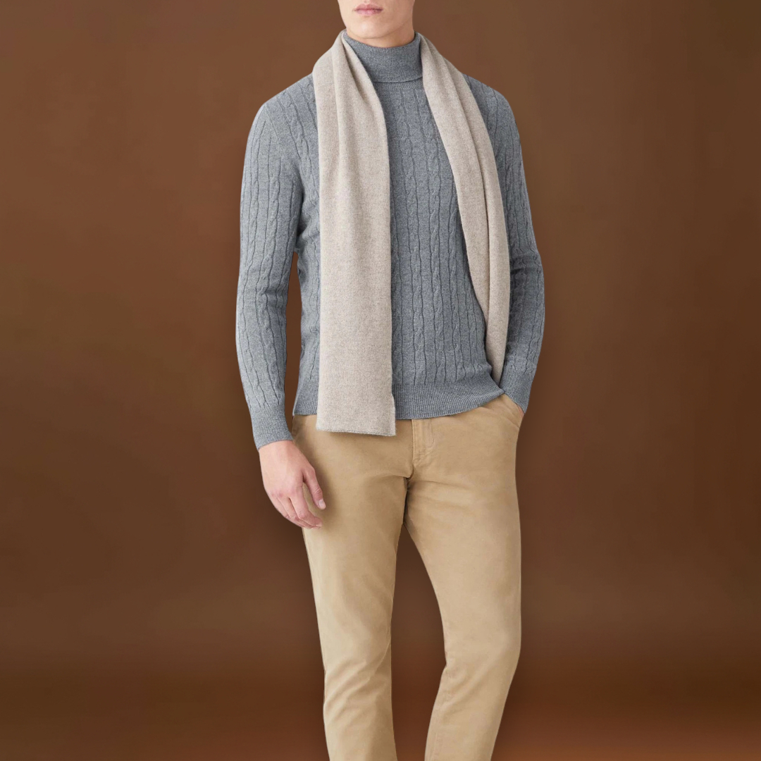 Sebastião | Suéter Malha Poliéster Conforto Extraordinário