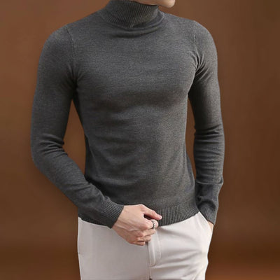 Sweater de Malha - Corte Slim e Conforto Uniforme para Camadas