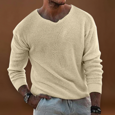 Constantino | Pullover de Malha Respiradíssimo Decote