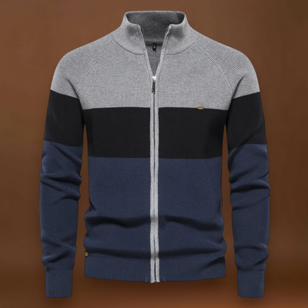 João | Cardigã de Malha com Zíper