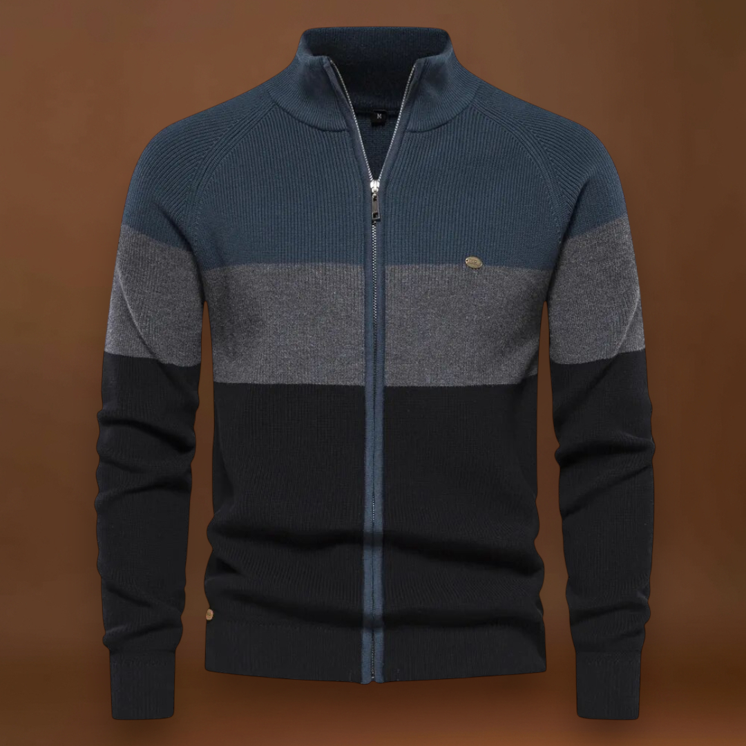 João | Cardigã de Malha com Zíper