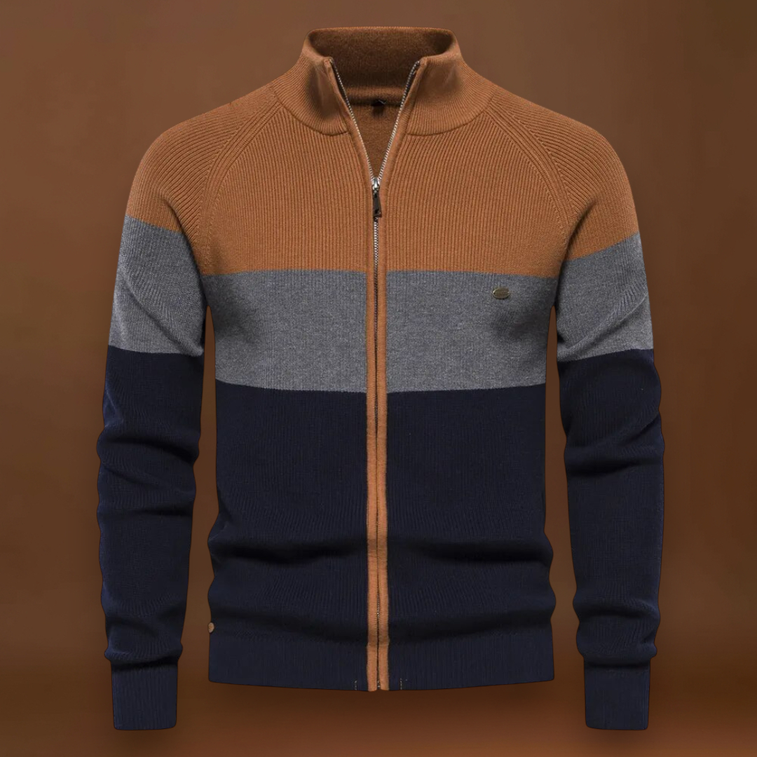 João | Cardigã de Malha com Zíper