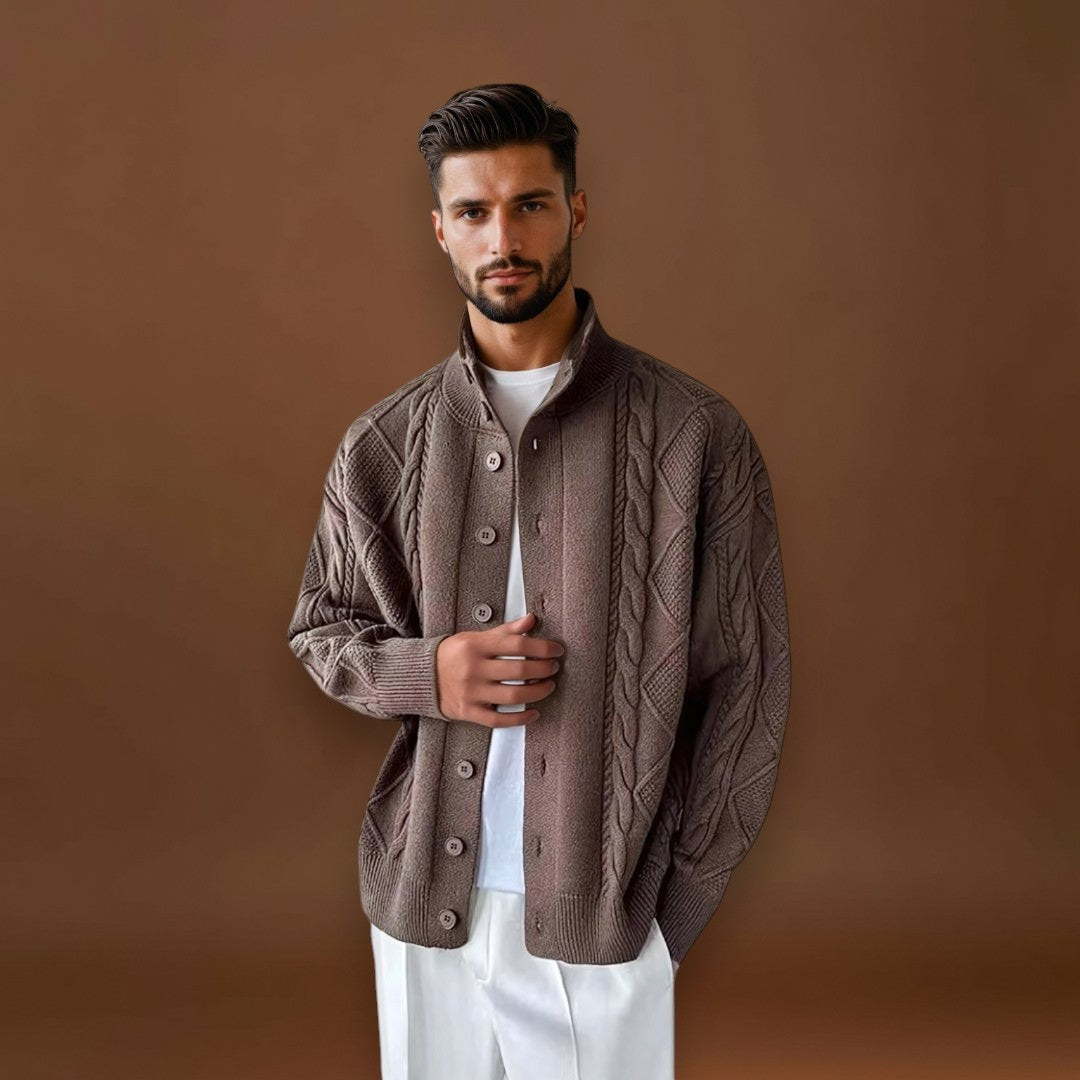 Bernardino | Colete Tricotado Estruturadíssimo Cabelo