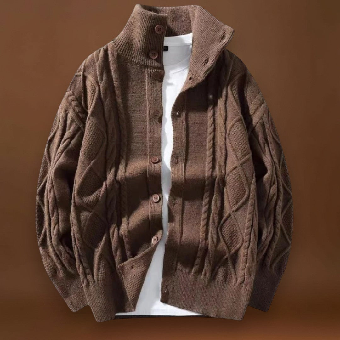 Bernardino | Colete Tricotado Estruturadíssimo Cabelo