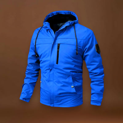 Casaco Leve - Forma Slim com Capuz e Resistente à Água