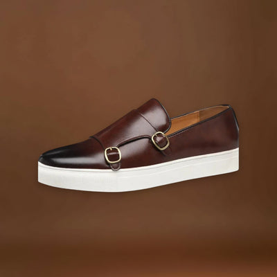 Mocassins - Vamp de Fivela & Slip On para Colocar e Retirar Facilmente