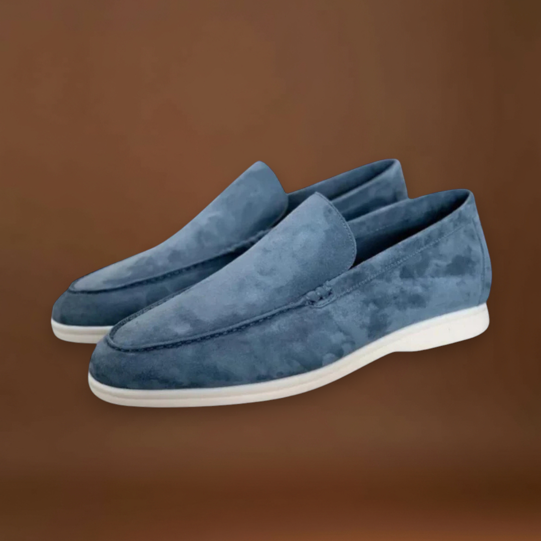 Mocassins – Parte Superior Slip On e Sola Acolchoada de Suporte