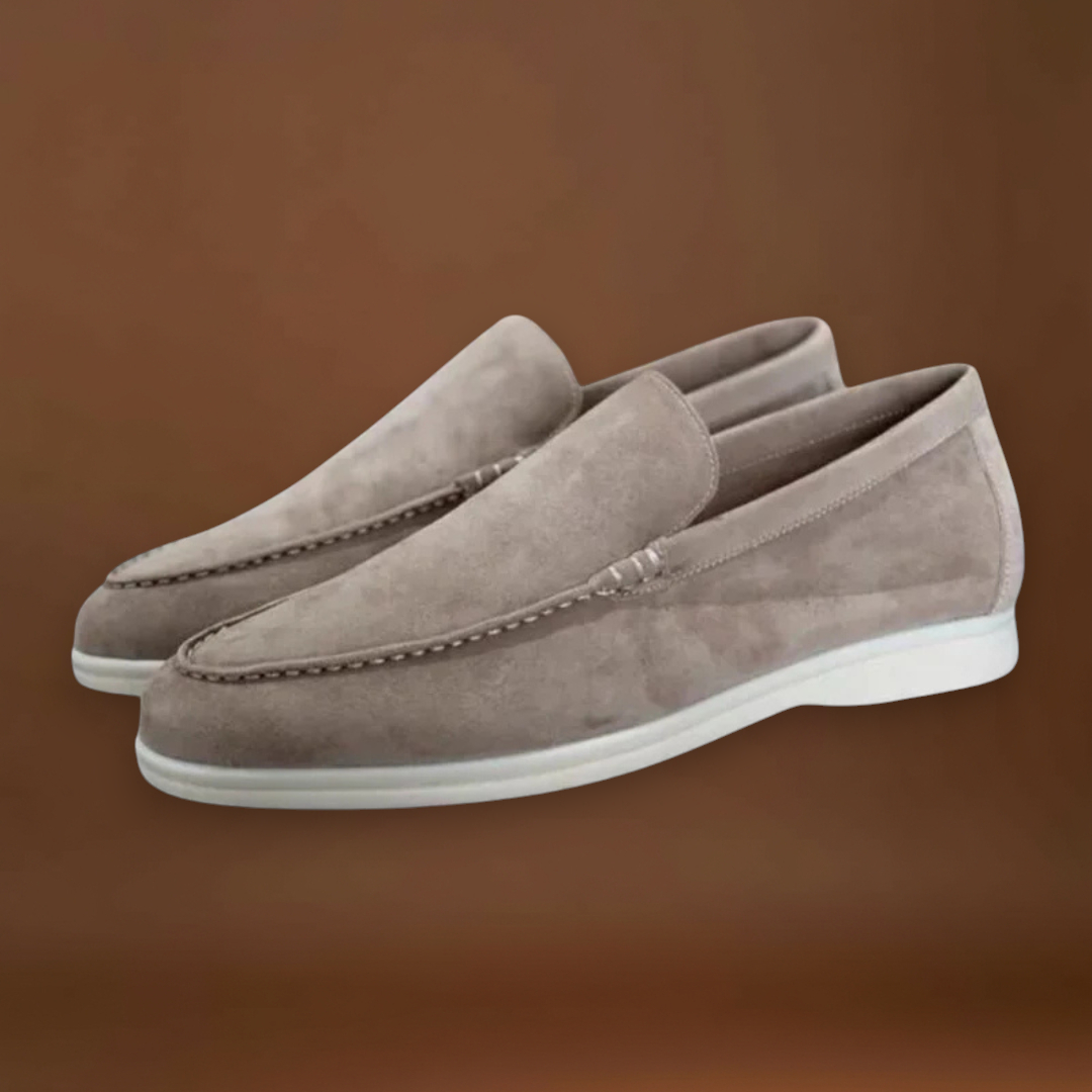 Mocassins – Parte Superior Slip On e Sola Acolchoada de Suporte