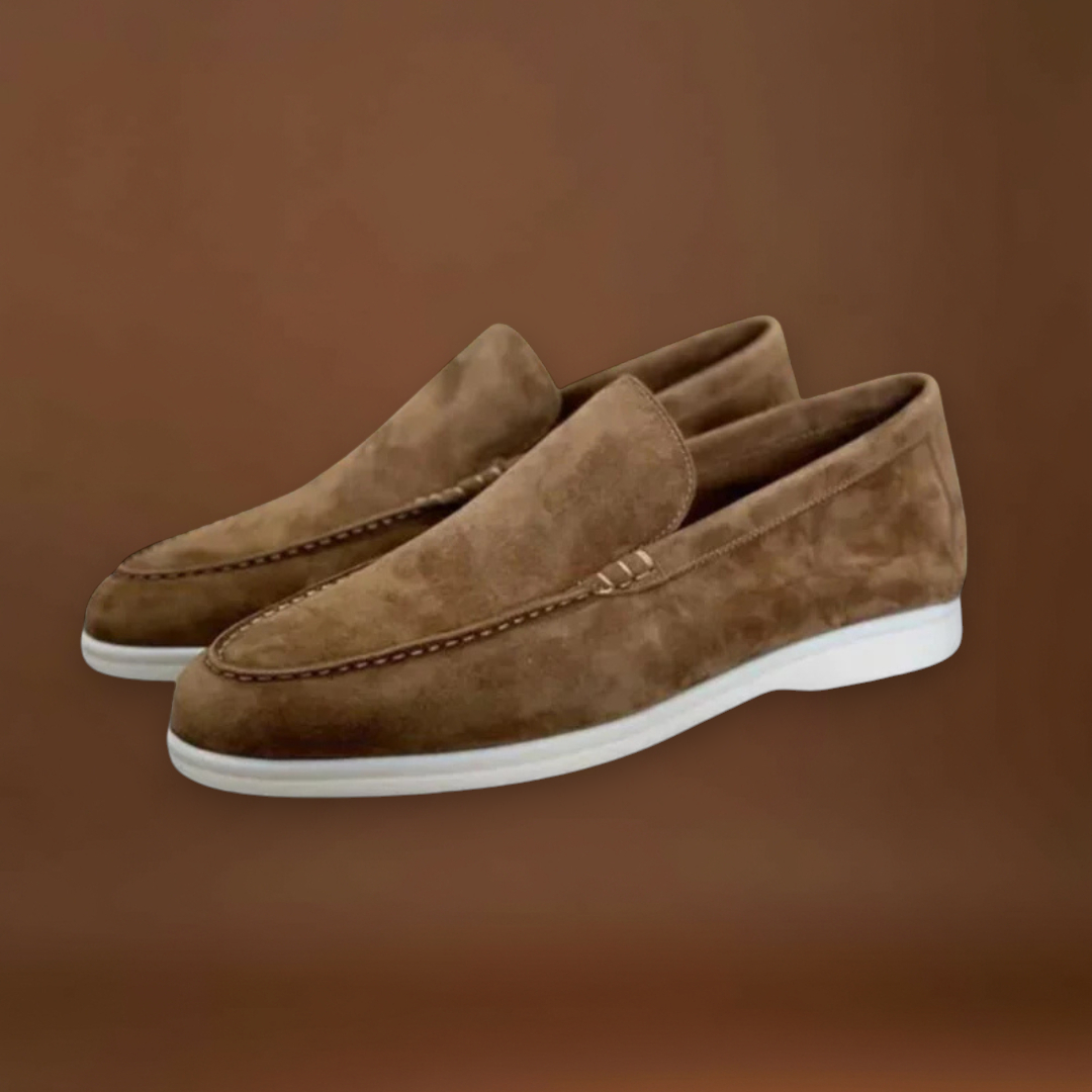 Mocassins – Parte Superior Slip On e Sola Acolchoada de Suporte