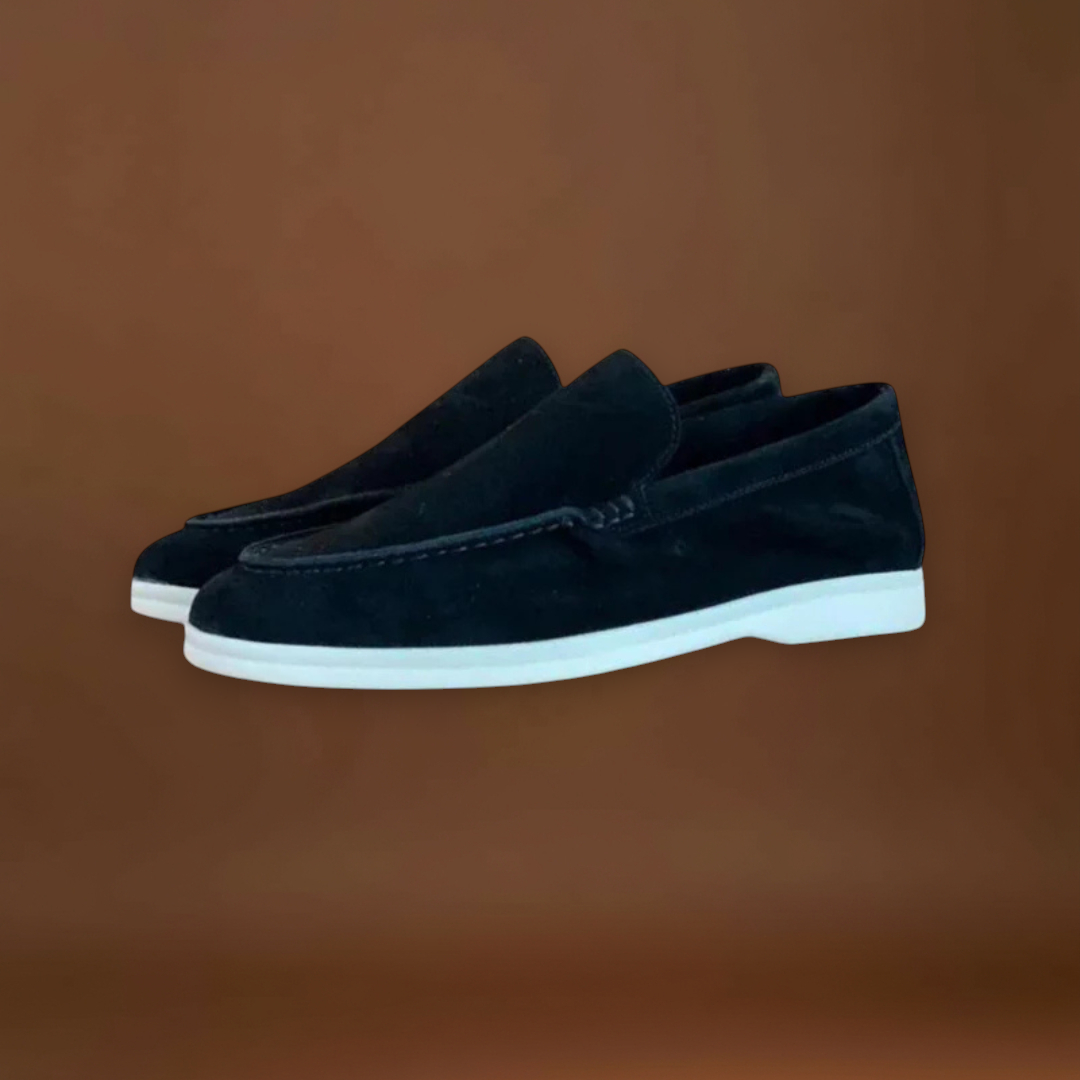 Mocassins – Parte Superior Slip On e Sola Acolchoada de Suporte