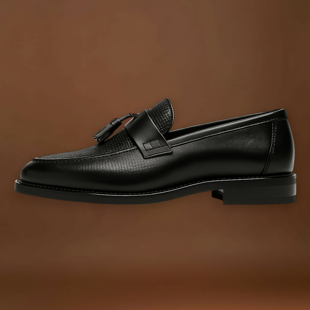 Mocassins - Vampiro Trançado com Franja e Ajuste Fácil