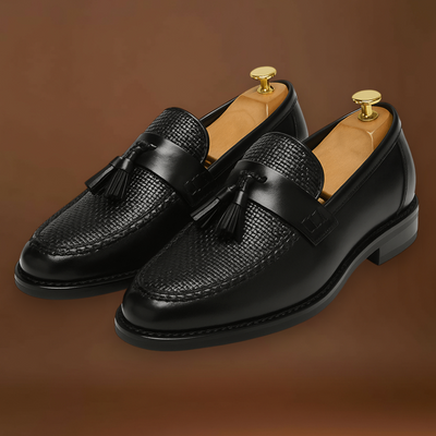 Mocassins - Vampiro Trançado com Franja e Ajuste Fácil