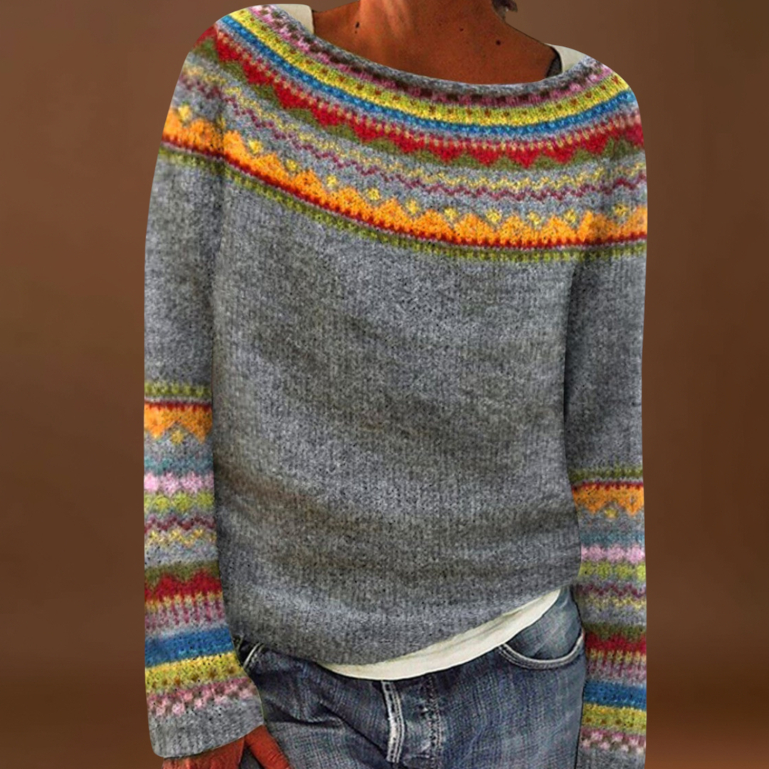 Catarina - Camisola retro confortável