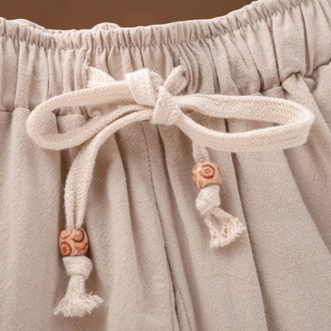 Mai - Calções confortáveis Azul-marinho