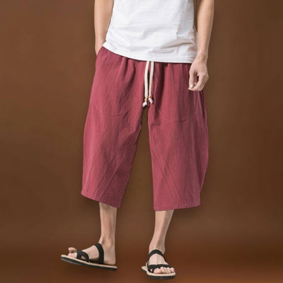 Mai - Calções confortáveis Azul-marinho