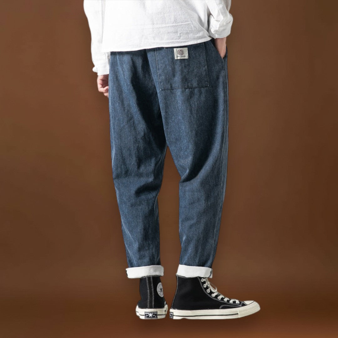 Asami - Calças de ganga Comfort Cinzento