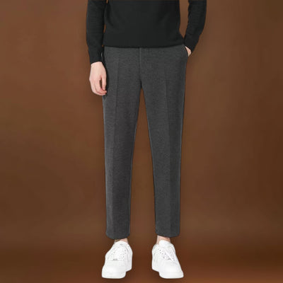 Osaka - Calças casuais de algodão Preto