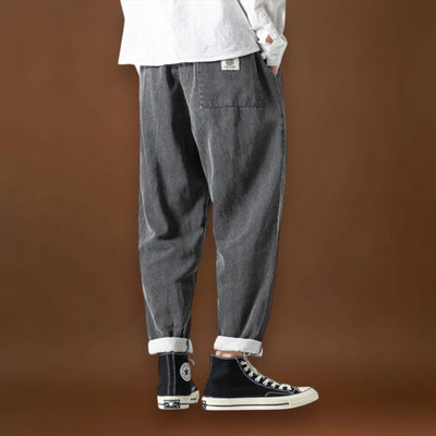 Asami - Calças de ganga Comfort Cinzento