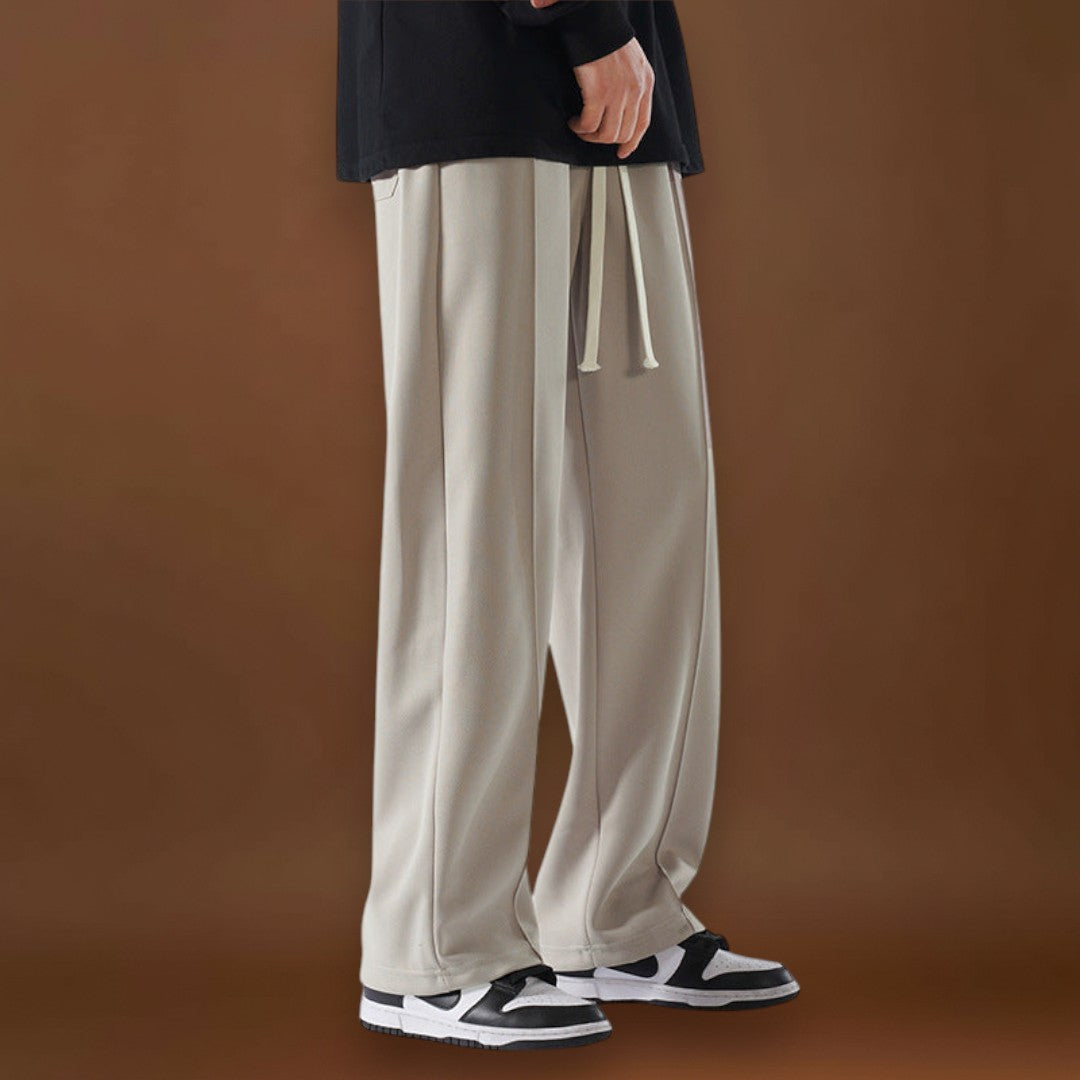 Akari - Calças de conforto japonesas Bege