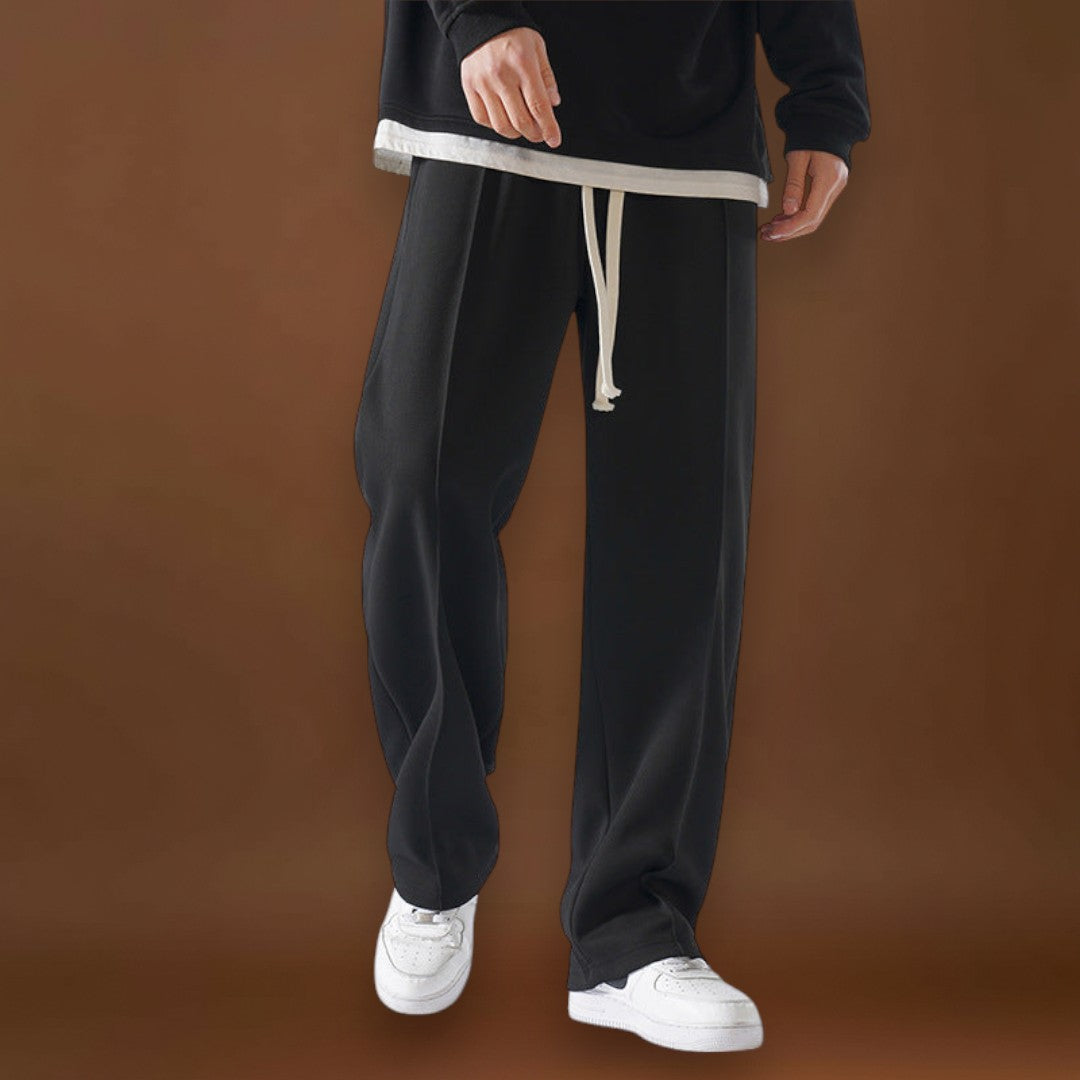 Akari - Calças de conforto japonesas Castanho