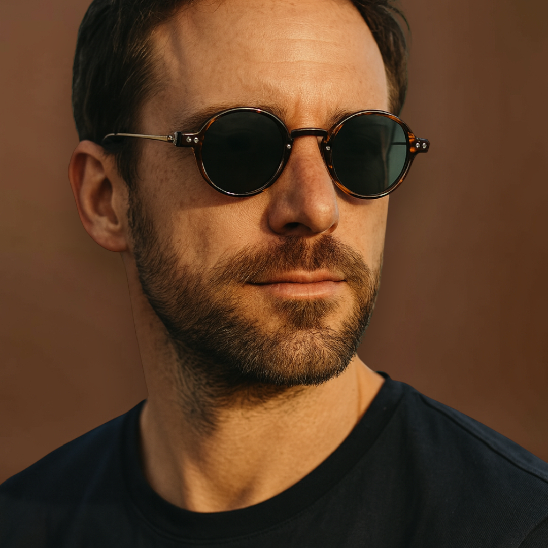 Ricardo - Óculos de Sol Estilo Vintage