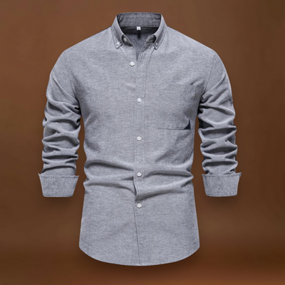 Camisa Oxford – Tecido Texturizado e Fluxo de Ar Respirável