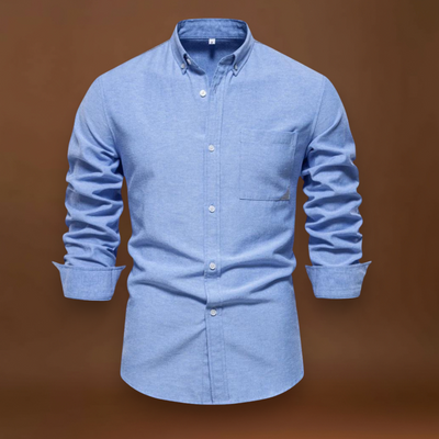 Camisa Oxford – Tecido Texturizado e Fluxo de Ar Respirável