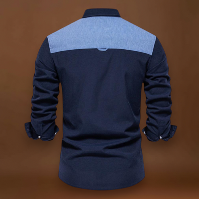 Camisa Oxford – Tecido Texturizado e Fluxo de Ar Respirável