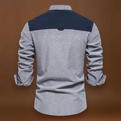 Camisa Oxford – Tecido Texturizado e Fluxo de Ar Respirável