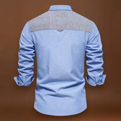 Camisa Oxford – Tecido Texturizado e Fluxo de Ar Respirável