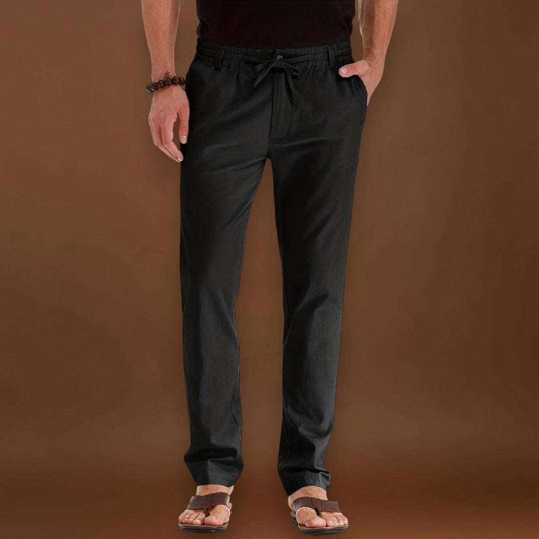 Calças – Mistura Respirável, Corte Relaxado e Movimento Fácil