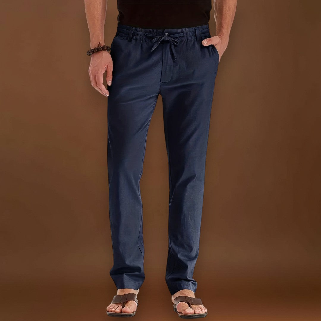 Calças – Mistura Respirável, Corte Relaxado e Movimento Fácil