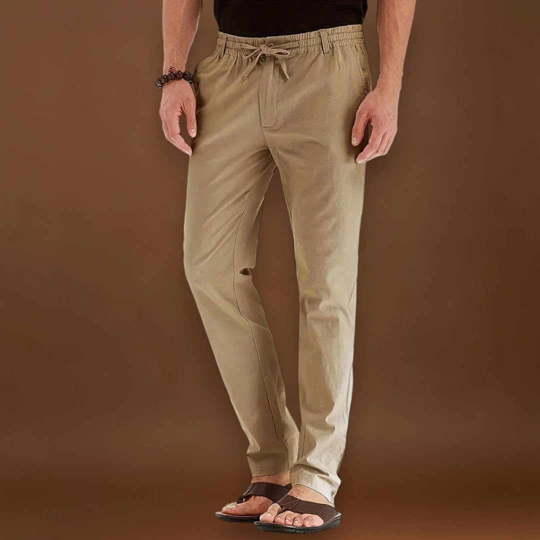 Calças – Mistura Respirável, Corte Relaxado e Movimento Fácil