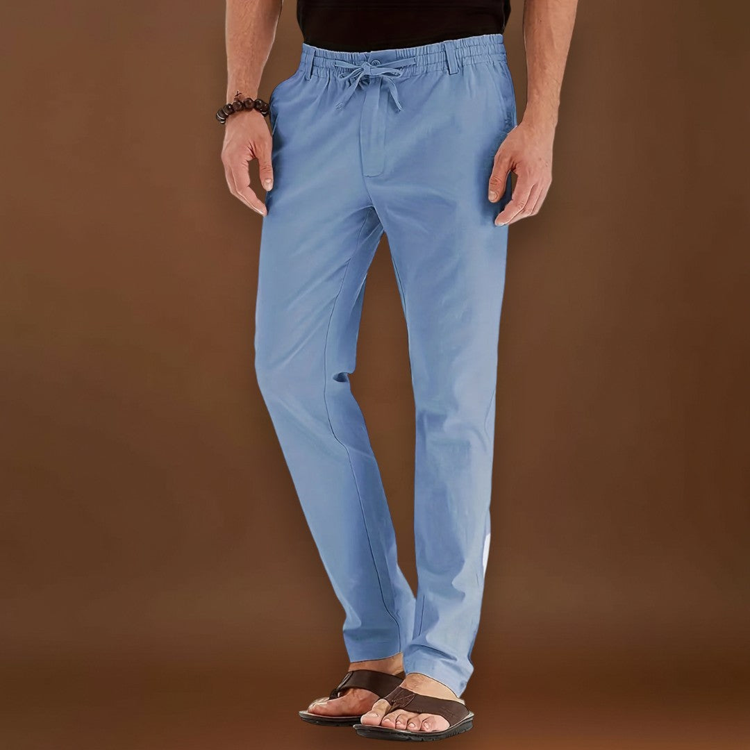 Calças – Mistura Respirável, Corte Relaxado e Movimento Fácil