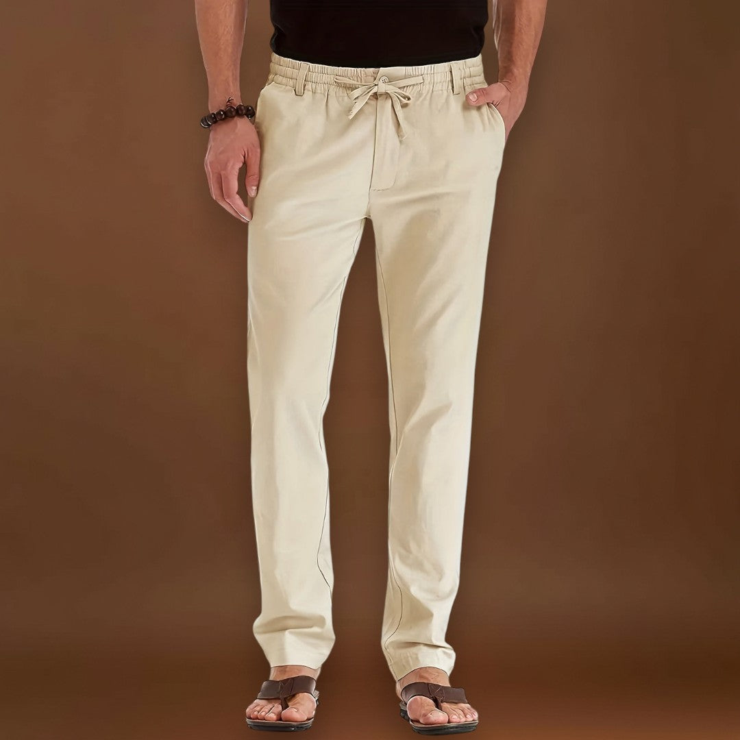 Calças – Mistura Respirável, Corte Relaxado e Movimento Fácil