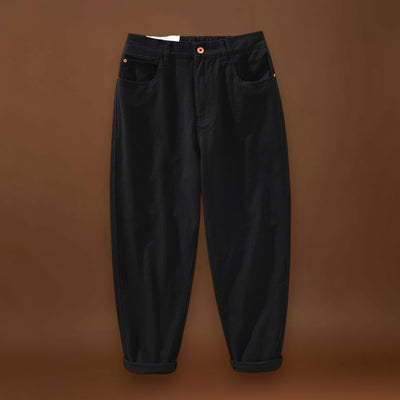 Calças - Cintura Ajustável em Mistura Natural e Ajuste Flexível