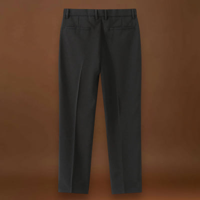 Calças – Cintura Estruturada em Mistura de Poliéster e Ajuste Limpo