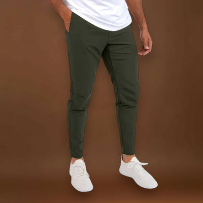 Calças – Mistura de Tecido Elástico e Liberdade de Movimento Plus