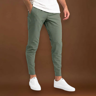 Calças – Mistura de Tecido Elástico e Liberdade de Movimento Plus