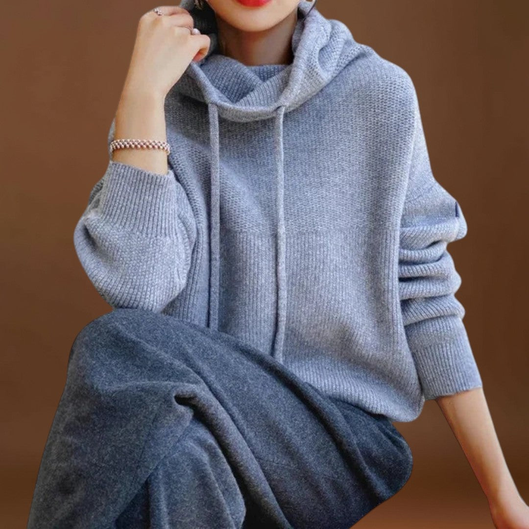 Maria Luísa -  Sweater de Gola Alta Confortável