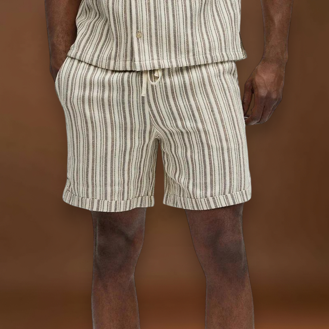 Conjunto Polo – Malha Texturizada e Conforto Respirável