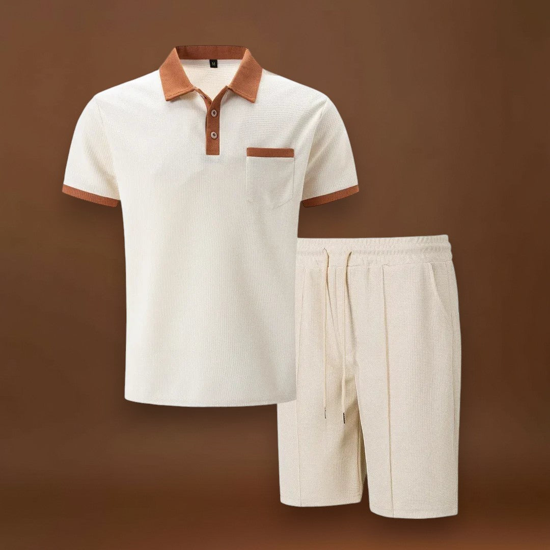 Conjunto Polo - Tecido Waffle e Movimento Respirável