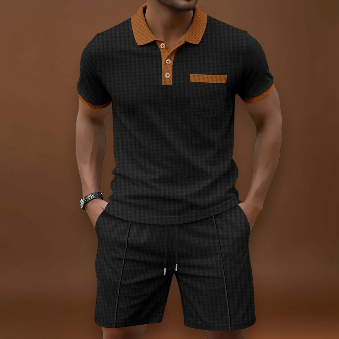 Conjunto Polo - Tecido Waffle e Movimento Respirável