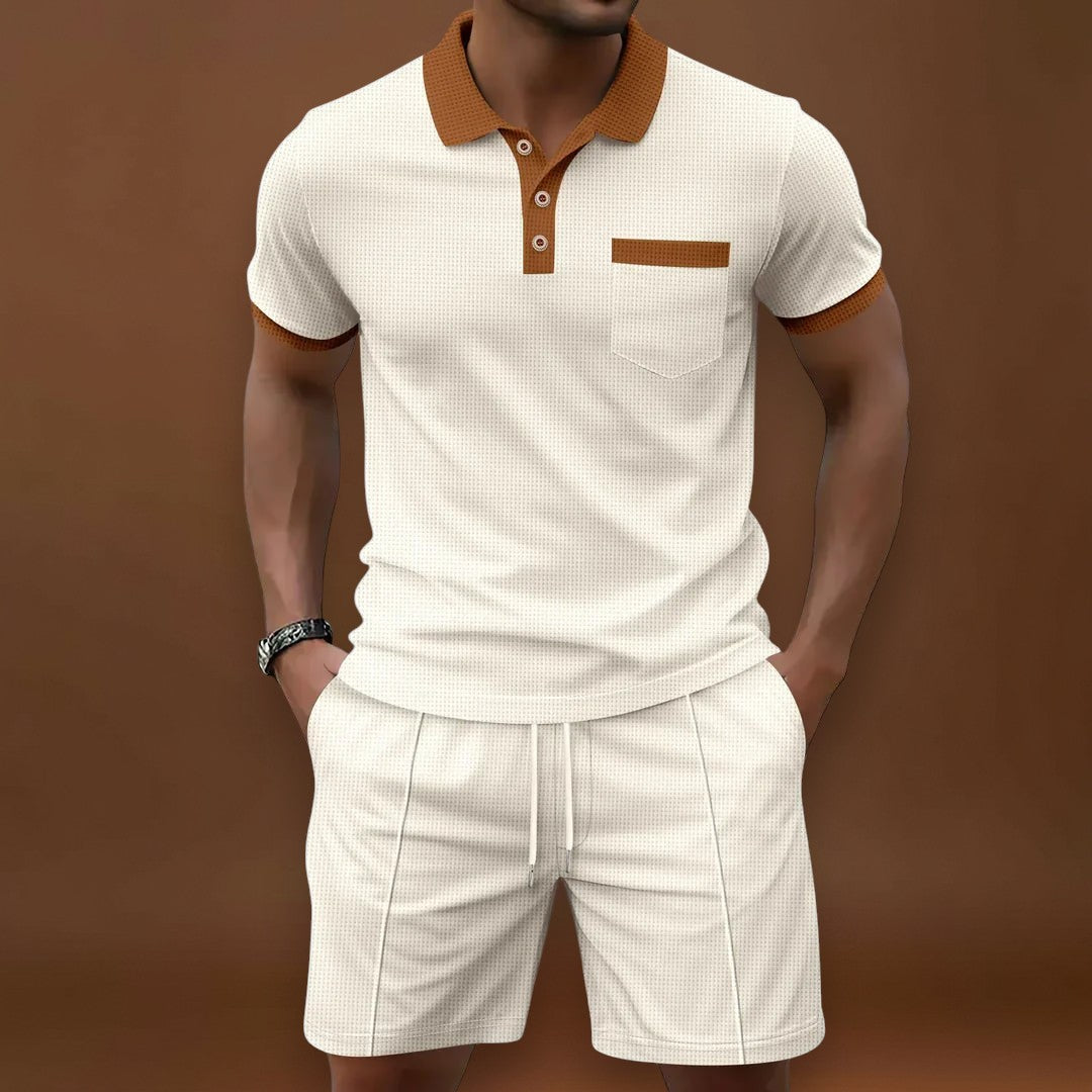 Conjunto Polo - Tecido Waffle e Movimento Respirável