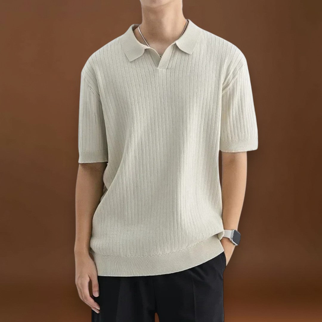 Camisa Polo - Malha Respirável e Movimento Fácil dos Braços