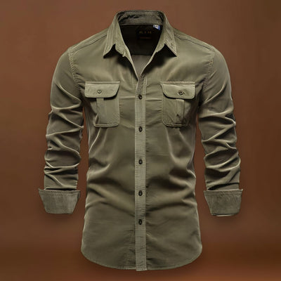 Camisa Polo - Mistura de Poliéster com Colarinho e Toque Suave Respirável